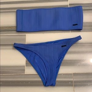 Triangl Bikini - electric blue bando
